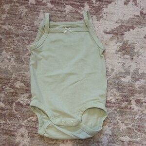H&M Organic Cotton Baby Onesie in Light Green